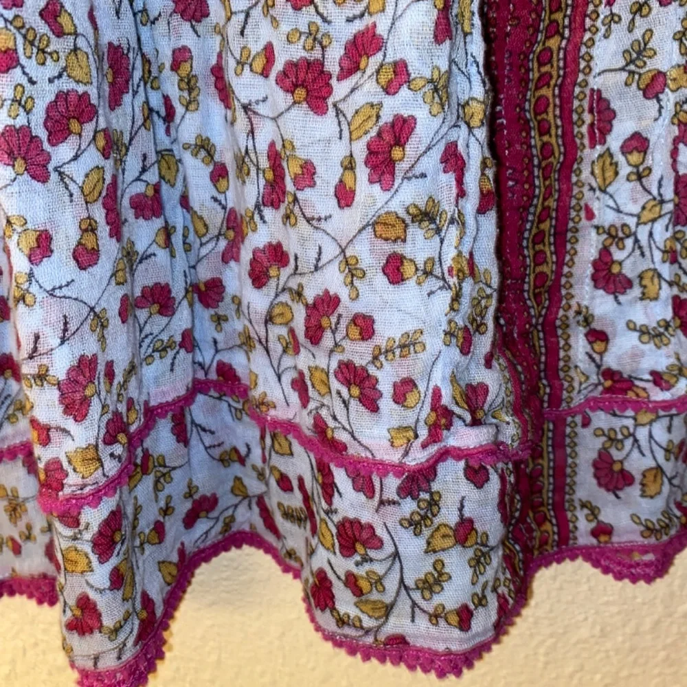 Poupette St Barth Cover Up Gauze Dress M - Picture 2 of 5